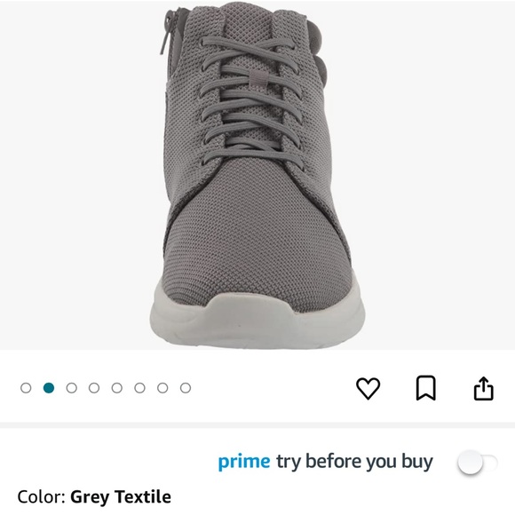 Clarks CLOUDSTEPPERS High Tops w/camo feature in Gray Size 91/2 - Picture 5 of 10